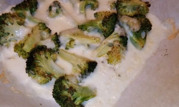 Nuova ricetta: Broccoli con mozzarella al forno!!