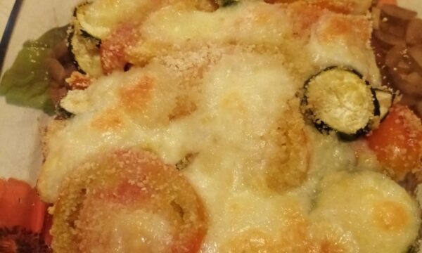 Nuova ricetta: Zucchine e pomodori con mozzarella gratinati